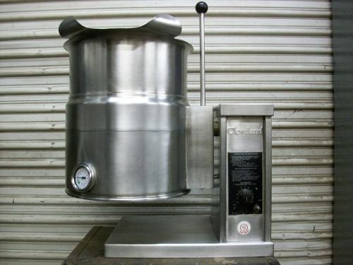 Cleveland 6 gallon electric tilt kettle, model # ket-6-t for sale