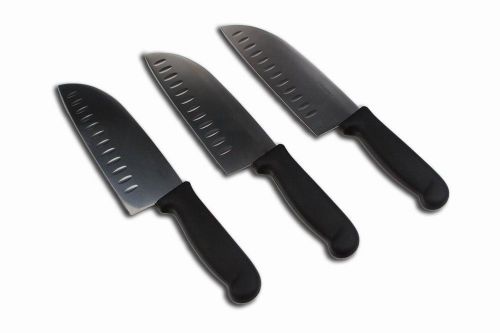 3 Columbia Cutlery 7.5&#034; Santoku Kitchen Knives - Brand New &amp; Very Sharp!!