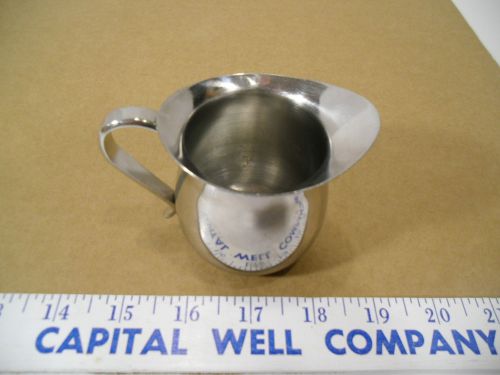 Vintage Genco 18/8 Stainless Steel G5072 Small Creamer Pitcher - Japan
