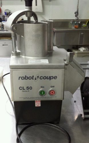 Robot Coupe CL50E Food Processor Slightly Used incl.2 discs