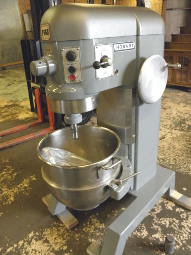 Hobart p660 60qt 60 qt 2.5 hp two speed bakery pizza dough mixer w/ attachments for sale