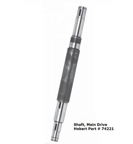 Shaft, Main Drive For Hobart M802 &amp; V1401 Mixers Part # 74221