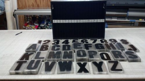 Changeable Copy sign letters 6&#034; letters with storage box 295 pcs