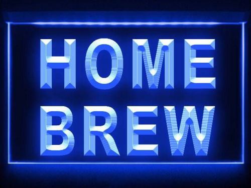 CB027 Home Brew Beer Bar Pub Wine LED Light Sign Bar Beer Pub Store