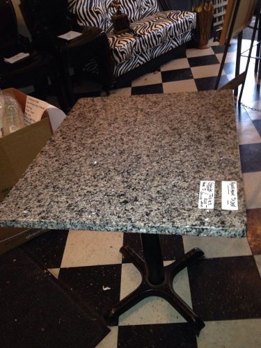 Granite Top Tables 24x28 Apartment Sized Sturdy Commercial Grade Beveled