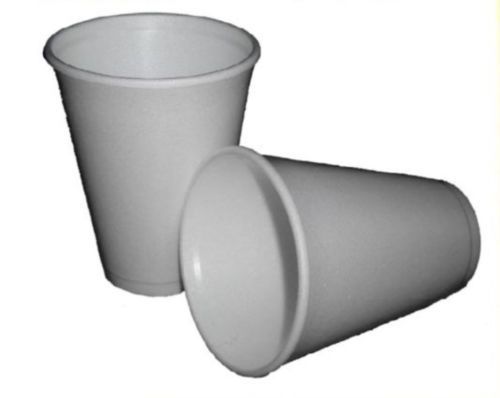 Polystyrene Insulated Foam Cups Disposable Takeaway Coffee Tea 10 oz(240ml)x1000