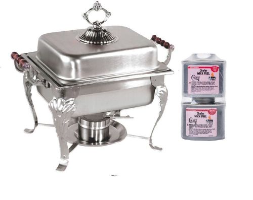 4qt classic rectangular chafing dish chafer catering buffet warmer free ship +$$ for sale