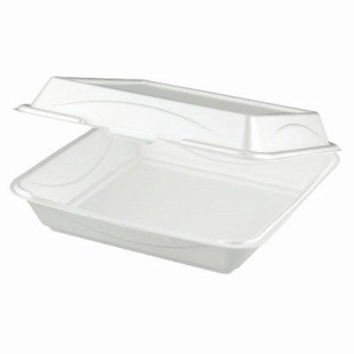 Enviroware 9in  Foam Hinged Containers, 200 Containers (DZO GFHC9)