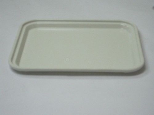 Carlisle 9&#034;x10&#034; Pearl White Fiberglass Market Tray Bakery/Deli/Food (Box of 12)