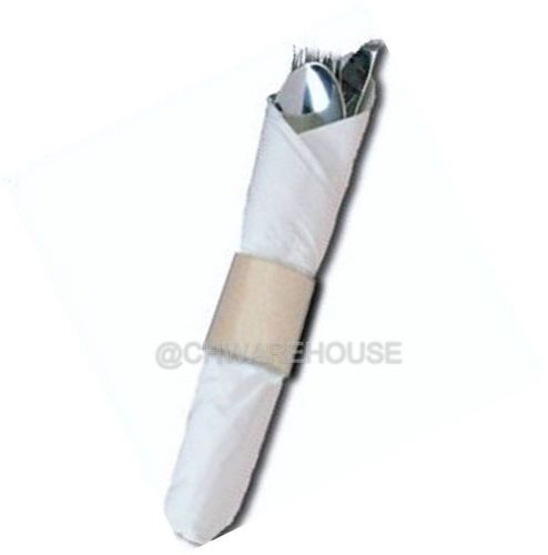 20,000 cream mh paper napkin bands/straps self adhesive 4-1/4&#034; x 1-1/2&#034; for sale