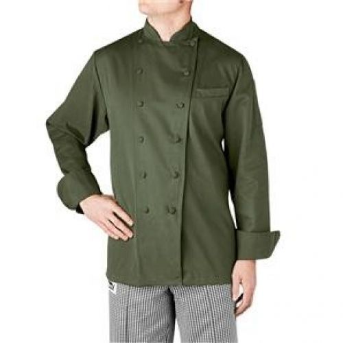 5070-OL Olive Windsor Chef Jacket Size 5X
