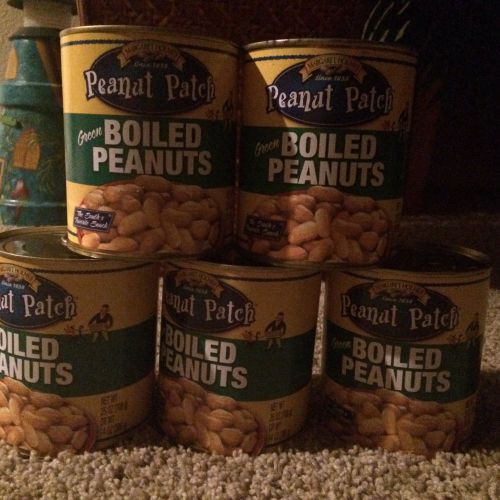 Peanut Patch Green Boiled Peanuts (NEW SIZE) (5 Cans)