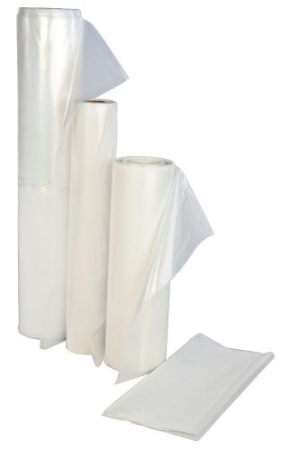 660079 6 mil clear disposable bag trash liners 30in x 40in 100 count roll for sale