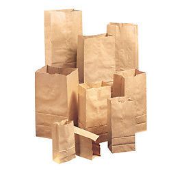 Duro GX2 2# Natural Paper Grocery Bags Extra Heavy-Duty. Sold as Case of 3000