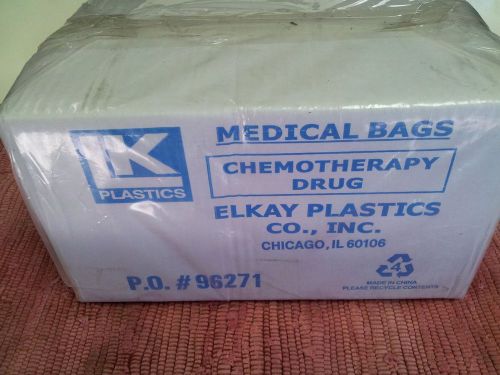6&#034;x9&#034; Chemotherapy Seal Top Bags