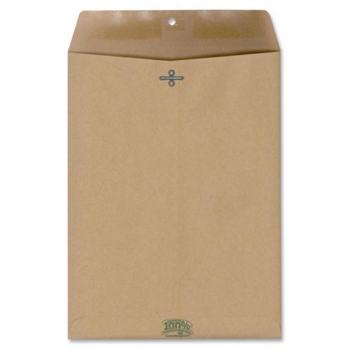 Ampad amp-19705 envirotech clasp envelope - 9&#034; x 12&#034; - 60lb - clasp - 110 / box for sale