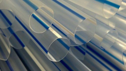 100x Shipping supplies PVC plastic tubing 100 PCs 1 gram each