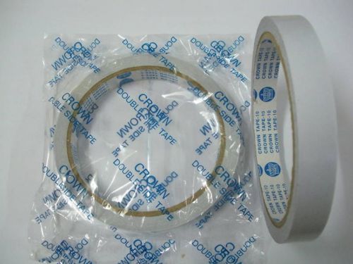 white round 6 rolls Crown double side tape size 3/8&#034;
