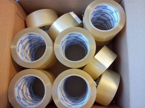 Lot of 19 rolls Packing Tape 2&#034; 110 YDS (48mm x 100M) Clear