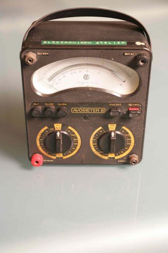 Vintage Avometer  Model 8 MK. V University medical lab surplus nice condition