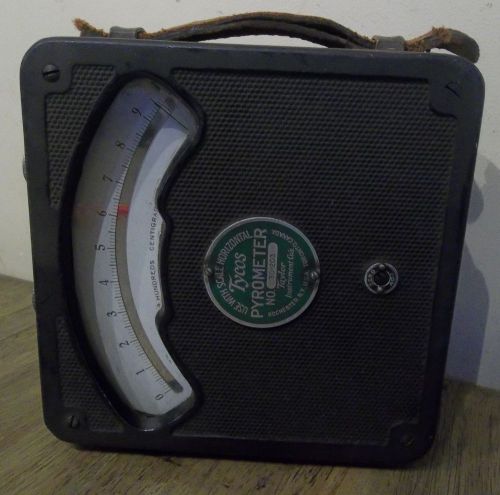 VINTAGE RARE TYCOS PYROMETER No.3C-203 Taylor Instrument Co&#039;s Rochester NY