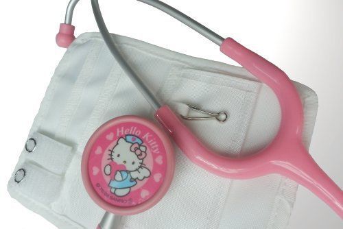 Hello kitty adc stethoscope double pink from japan free shipping new for sale