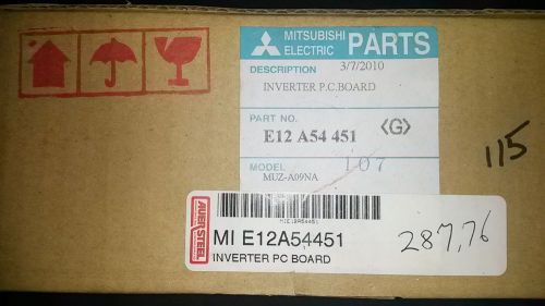 Mitsubishi Inverter P.C. Board E12A54451