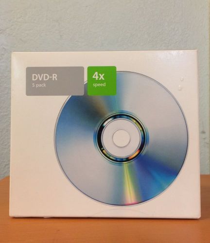 Apple / 4X DVD-R - Media 5 Pack / M8985G/A - GENUINE