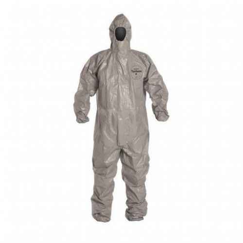 Case of 6 C2 127 TGY 000600 Dupont Tychem CPF 2 Coverall Gray Size Large