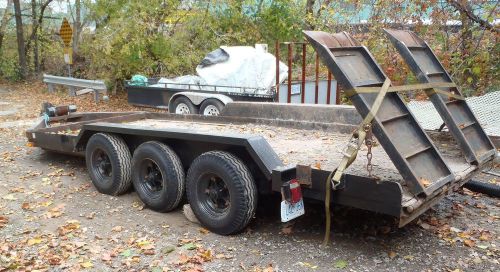 18 ft triaxle trailer