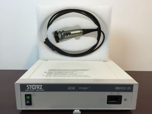 Storz Image1 22200020 with 22220130 S3 camera head with couple Endoscopy System