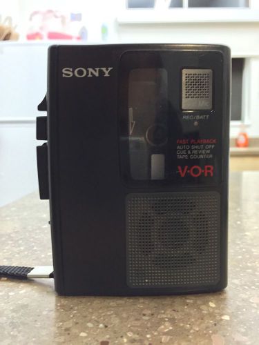 Sony TCM-S67V V.O.R Cassette Voice Operated Recorder Dictaphone