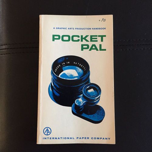 Pocket Pal Graphic Arts Production Handbook Offset Printing Twelfth Edition 1973