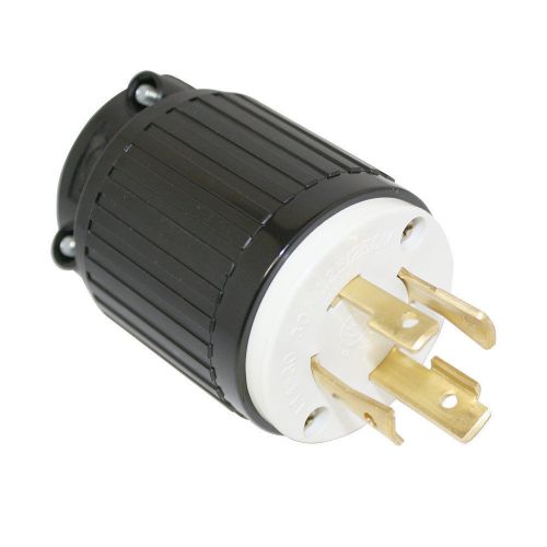 30 amp 125/250v nema l14-30p twist lock heavy-duty 4wire rep  plug - yga025 for sale