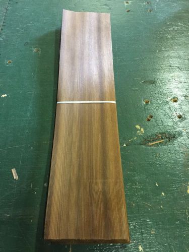Wood veneer fumed larch 5x26 22 pieces total raw veneer &#034;exotic&#034; fula6 2-11-15 for sale