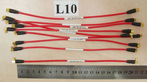 Lot of 9 Semi-Rigid Cables 20.5 cm, with Connectors