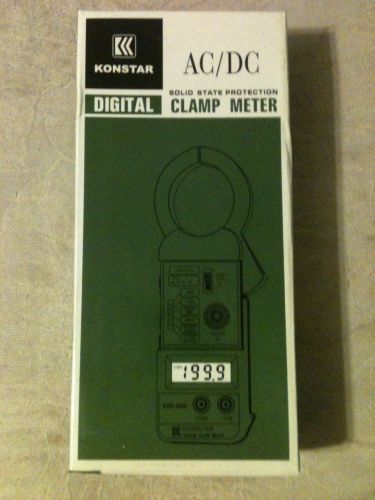 Konstar AC/DC Digital Multimeter New W/carying Case Model 6056