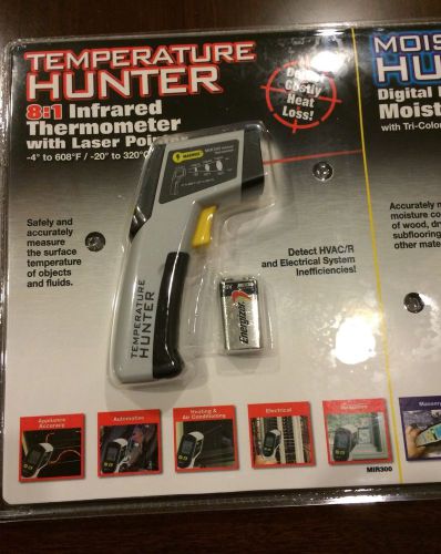 Moisture Hunter And Temperature Hunter Set  New In Box Free And Fast Shipping