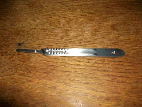1 New BD Bard-Parker Surgical Blade Handle No.4 Scalpel  Made in U.S.A.