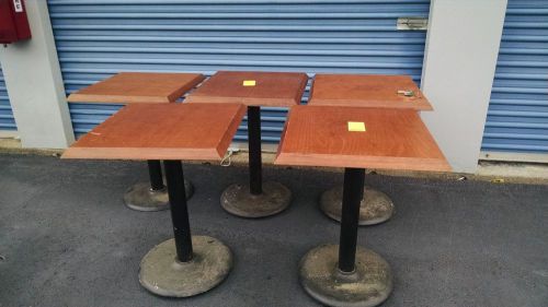 Tables w/chairs