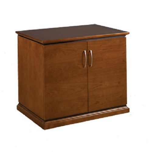 NEW IN BOX! Office Star Double Door Wood Storage Cabinet-Mendocino(Satin Cherry)