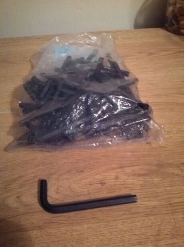 1/4&#034; hex key wrench short arm allen wrench lot of 25 for sale