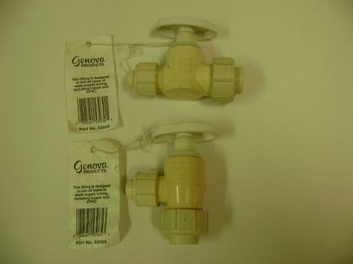 Genova cpvc straight supply valve 5/8&#034; od  x 3/8&#034; od, 10 valve asst. for sale