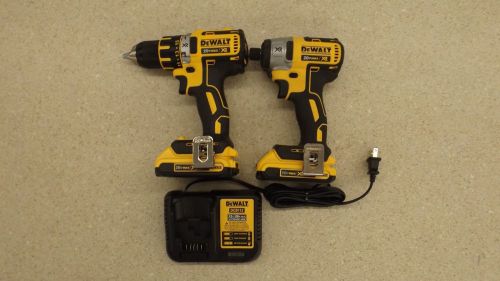 Dewalt 20v lithium max DCD790 drill and DCF886 impact combo