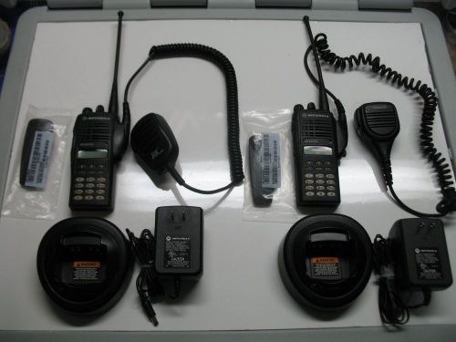 Motorola mtx8250 aah25uch6gb6an 800 mhz portable radio systems for sale