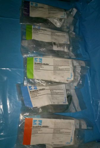 Pediatric Emergency System oxygen delivery module Broselow/Hinkle Set of 5 NEW