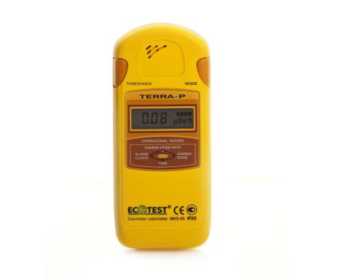 Radiation dosimeter detector terra-p geiger counter radiometr english manual for sale