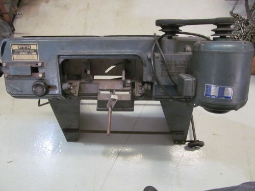 4x6 horizontal  metal cutting bandsaw band saw for parts needs pulley &amp; blade for sale