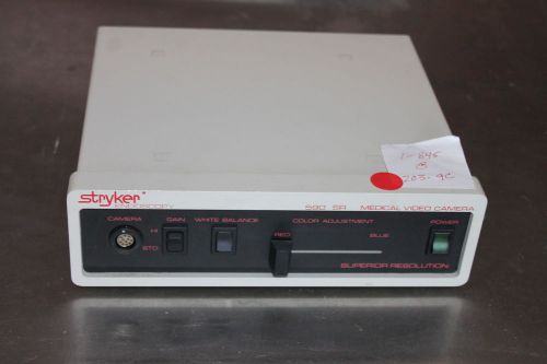 Stryker Endoscopy 590 SR Superior Resolution Medical Video Camera Console EG