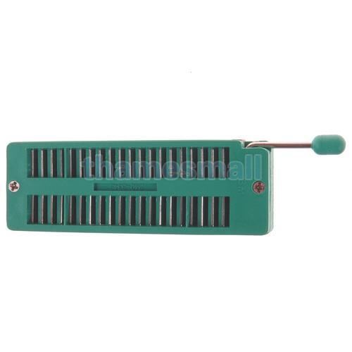 5pcs universal 40-pin test board socket for zif dip ic  ics transistors hi-q for sale